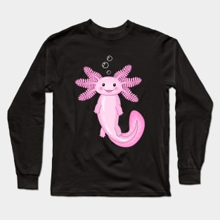 Pink Axolotls Long Sleeve T-Shirt